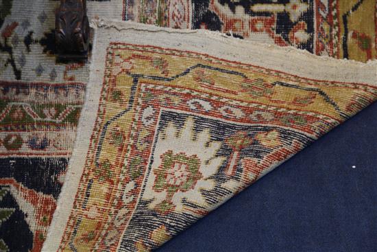 A late 19th century North West Persian Ziegler carpet, 13ft 5in by 10ft 8in.